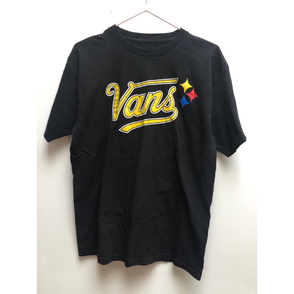Vans Pittsburgh Steelers Logo t-shirt Size Medium